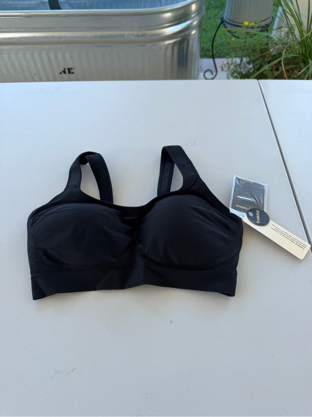 Shapermint Black Seamless Support Bra